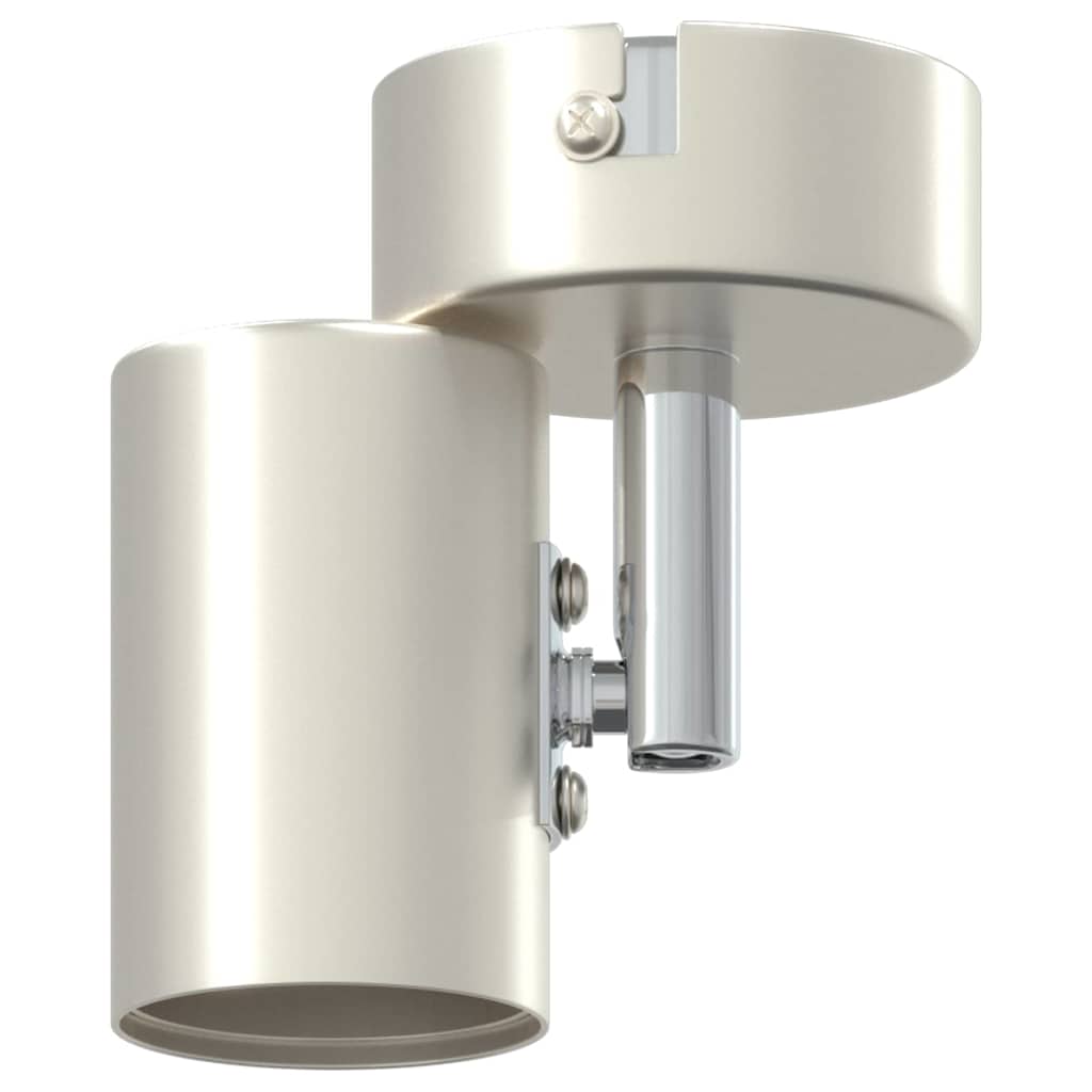 vidaXL Reflektor sufitowy Nikiel 6,5 x 6 x 11,5 cm Metal