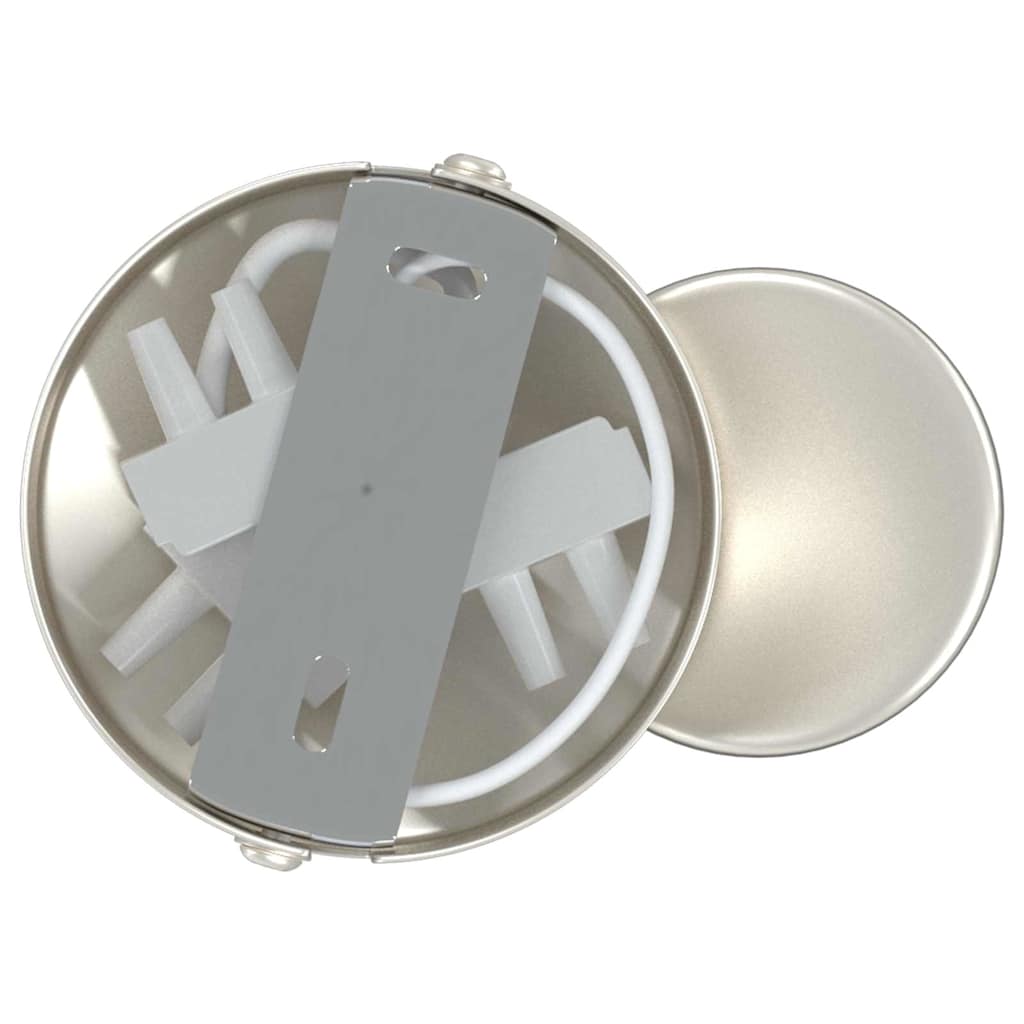 vidaXL Reflektor sufitowy Nikiel 6,5 x 6 x 11,5 cm Metal