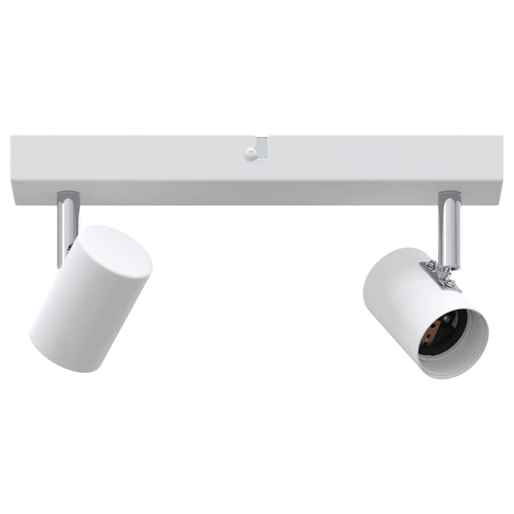 vidaXL Reflektor sufitowy Biały 26 x 6,5 x 11,5 cm Metal