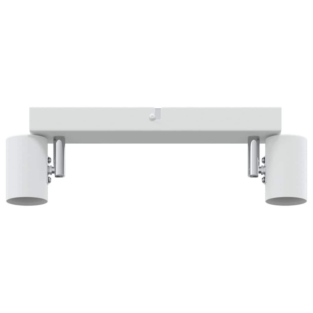 vidaXL Reflektor sufitowy Biały 26 x 6,5 x 11,5 cm Metal