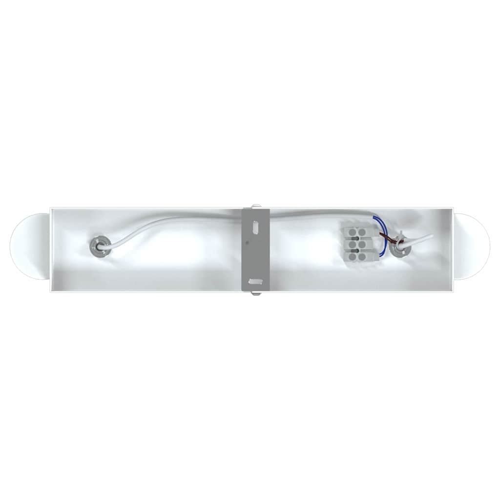 vidaXL Reflektor sufitowy Biały 26 x 6,5 x 11,5 cm Metal