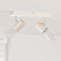 vidaXL Reflektor sufitowy Nikiel 26 x 6,5 x 11,5 cm Metal