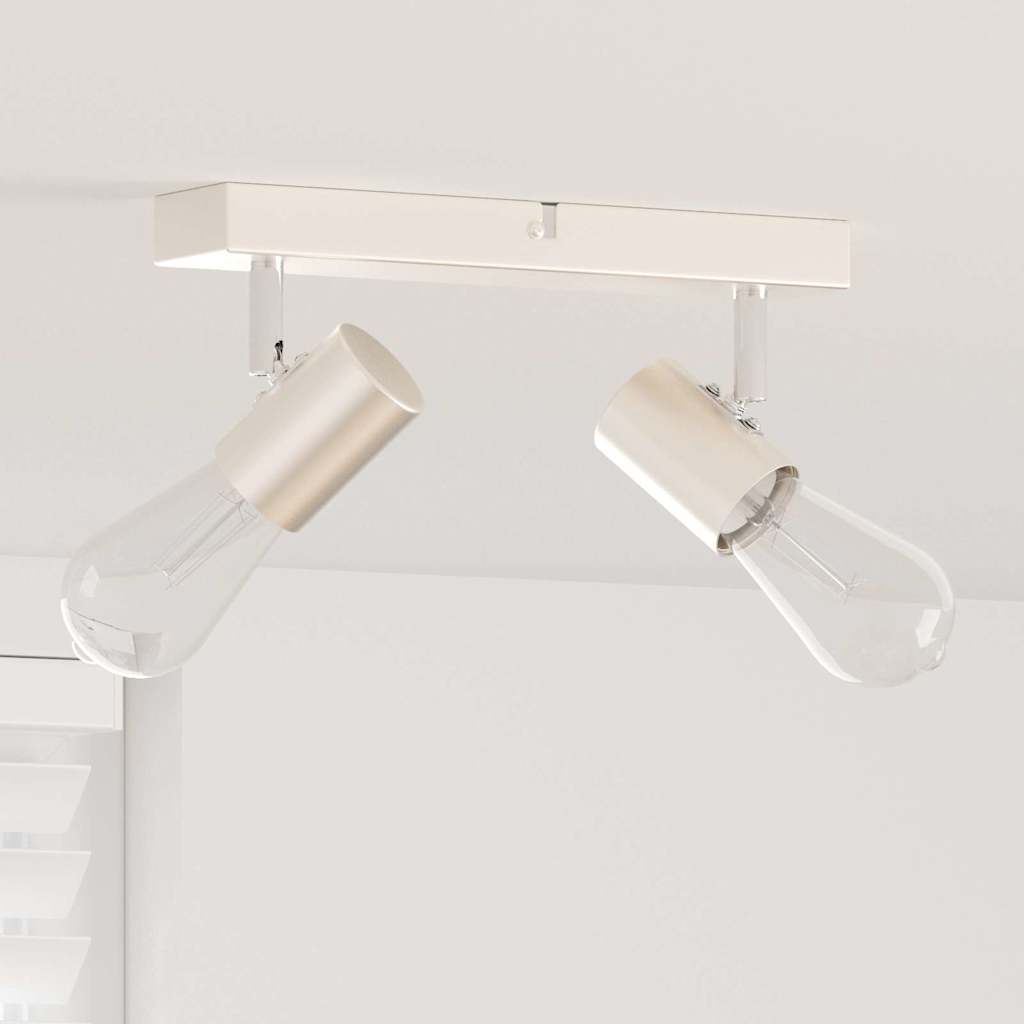 vidaXL Reflektor sufitowy Nikiel 26 x 6,5 x 11,5 cm Metal
