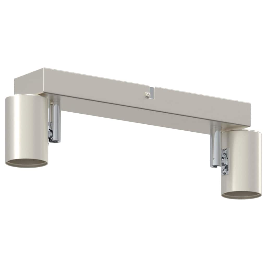 vidaXL Reflektor sufitowy Nikiel 26 x 6,5 x 11,5 cm Metal