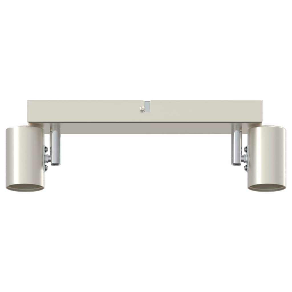 vidaXL Reflektor sufitowy Nikiel 26 x 6,5 x 11,5 cm Metal