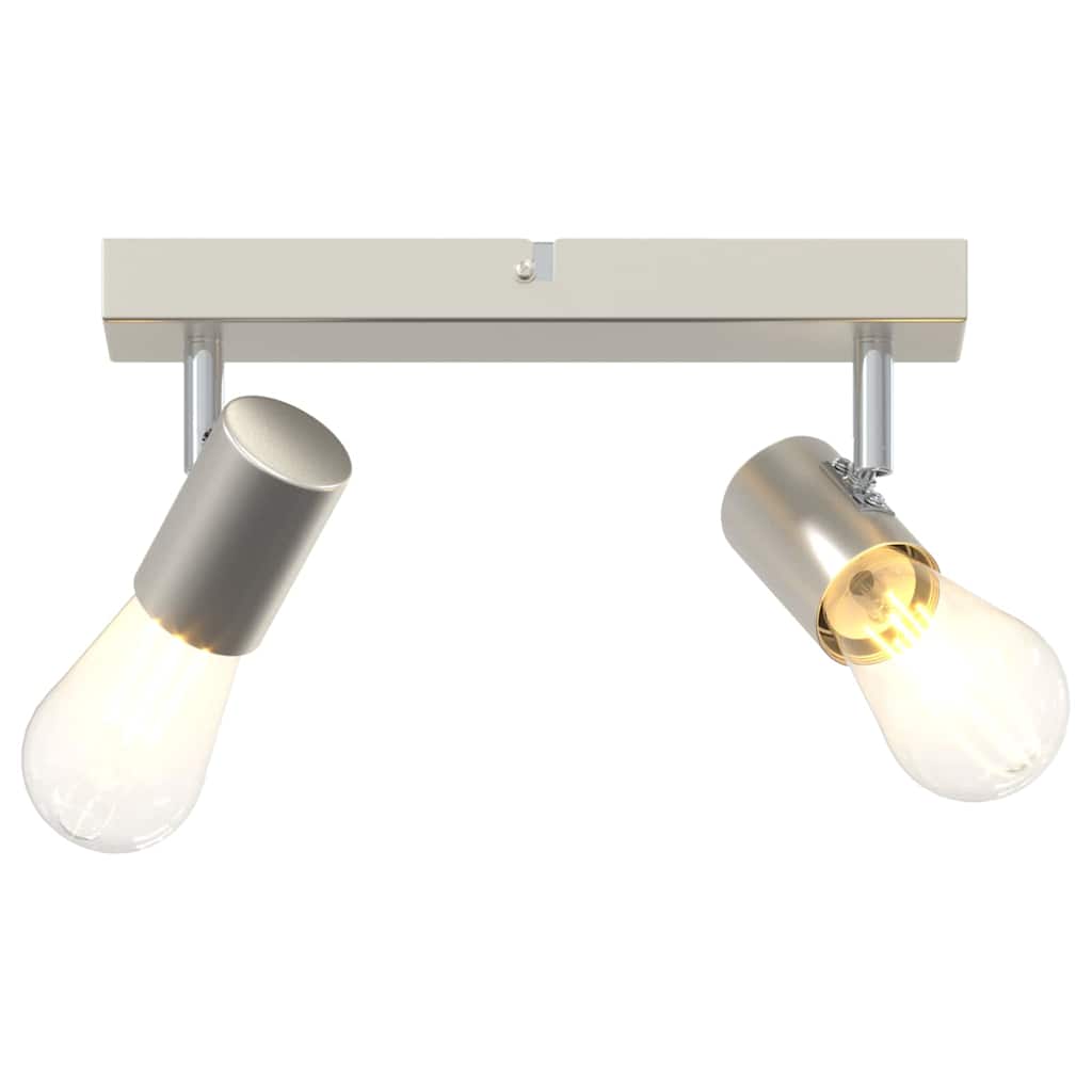 vidaXL Reflektor sufitowy Nikiel 26 x 6,5 x 11,5 cm Metal
