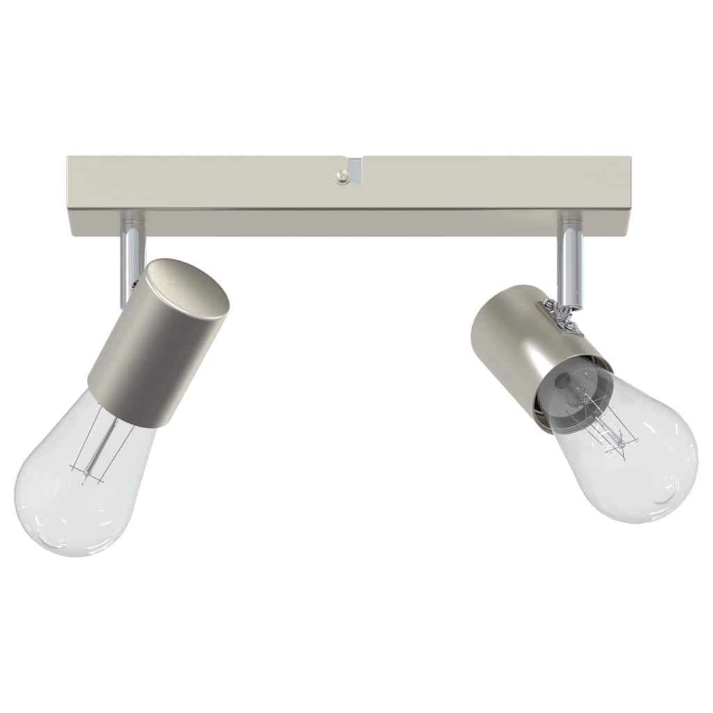 vidaXL Reflektor sufitowy Nikiel 26 x 6,5 x 11,5 cm Metal