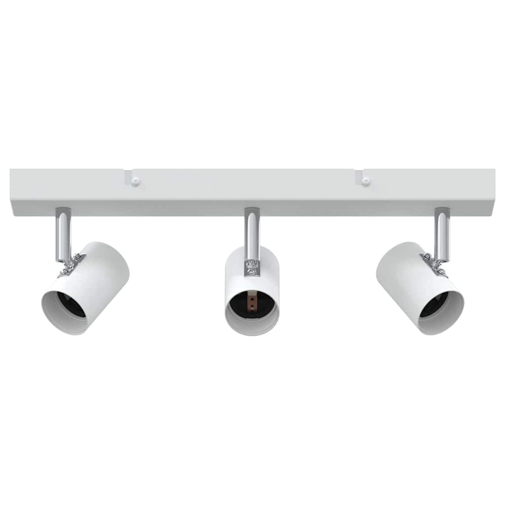 vidaXL Reflektor sufitowy Biały 38 x 6,5 x 11,5 cm Metal