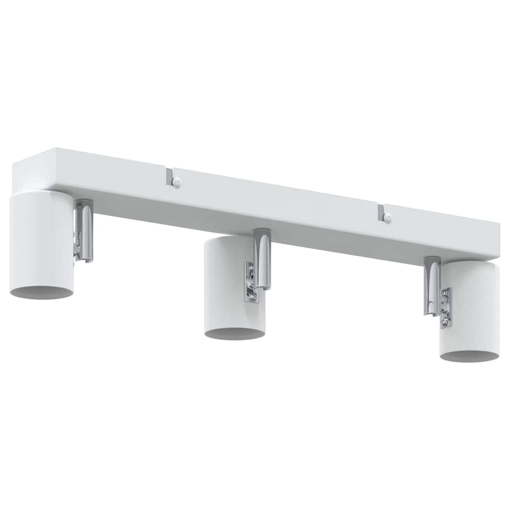 vidaXL Reflektor sufitowy Biały 38 x 6,5 x 11,5 cm Metal