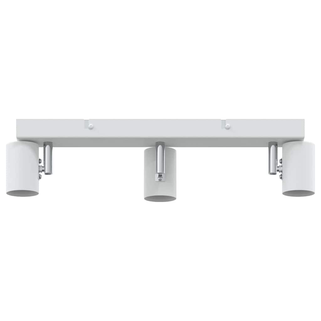 vidaXL Reflektor sufitowy Biały 38 x 6,5 x 11,5 cm Metal