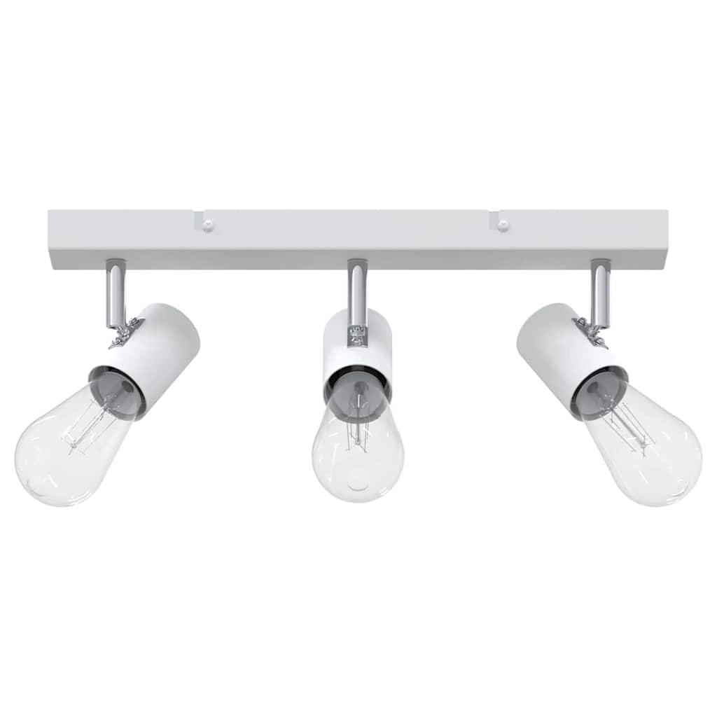 vidaXL Reflektor sufitowy Biały 38 x 6,5 x 11,5 cm Metal