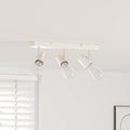vidaXL Reflektor sufitowy Nikiel 38 x 6,5 x 11,5 cm Metal