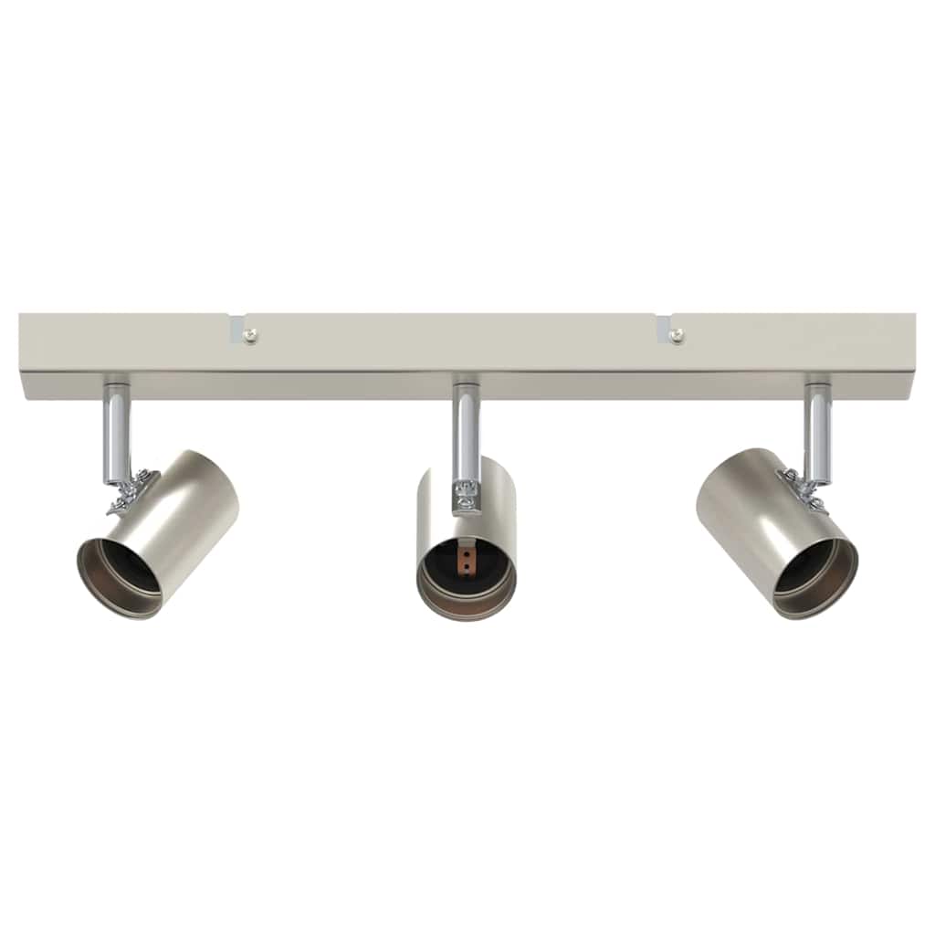 vidaXL Reflektor sufitowy Nikiel 38 x 6,5 x 11,5 cm Metal