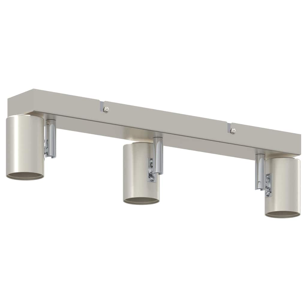 vidaXL Reflektor sufitowy Nikiel 38 x 6,5 x 11,5 cm Metal