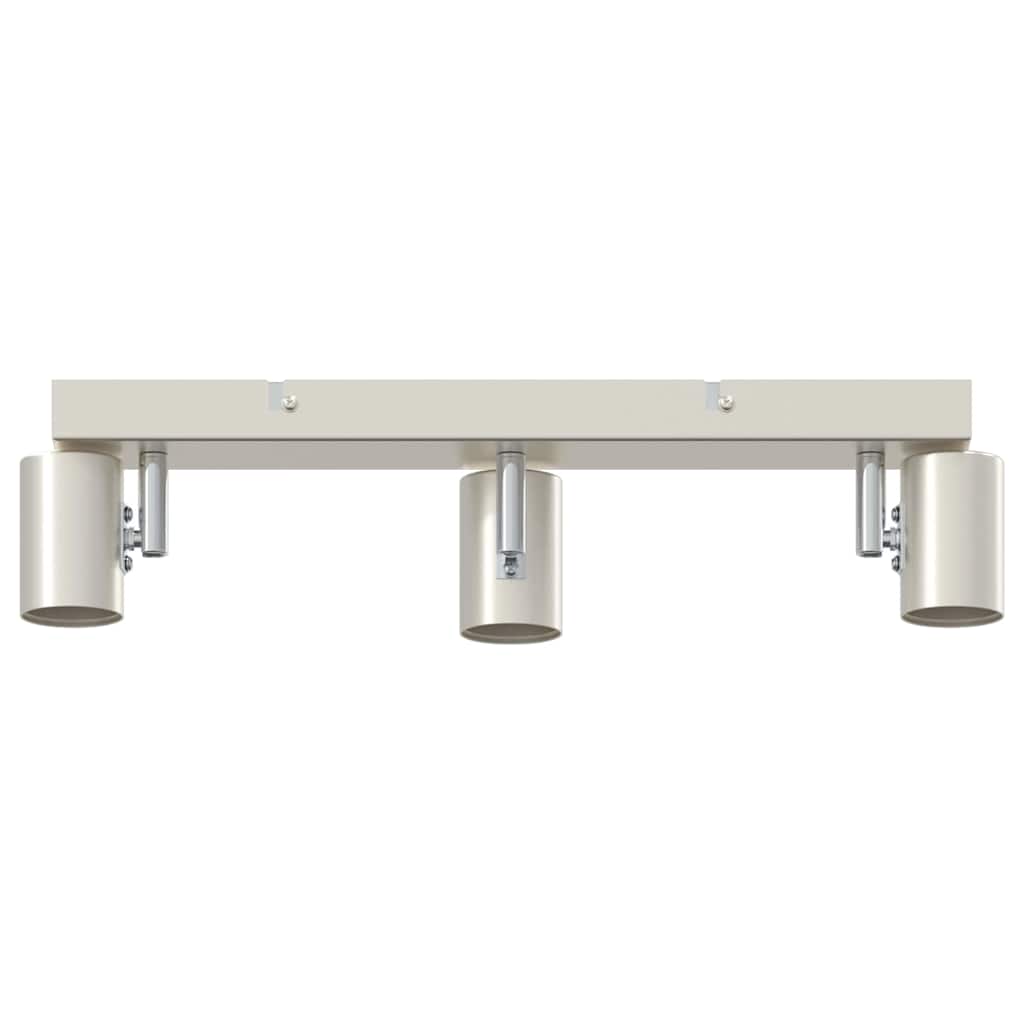 vidaXL Reflektor sufitowy Nikiel 38 x 6,5 x 11,5 cm Metal