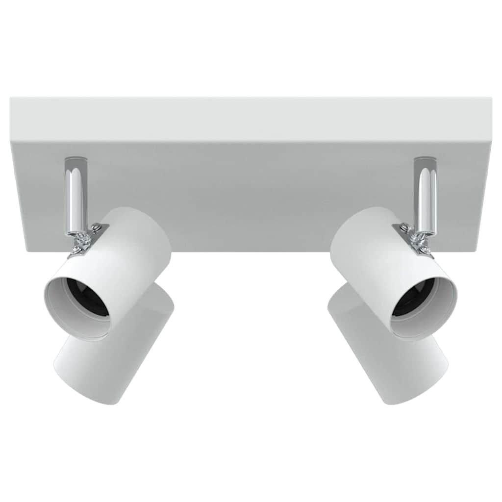 vidaXL Reflektor sufitowy Biały 26,5 x 26 x 11,5 cm Metal