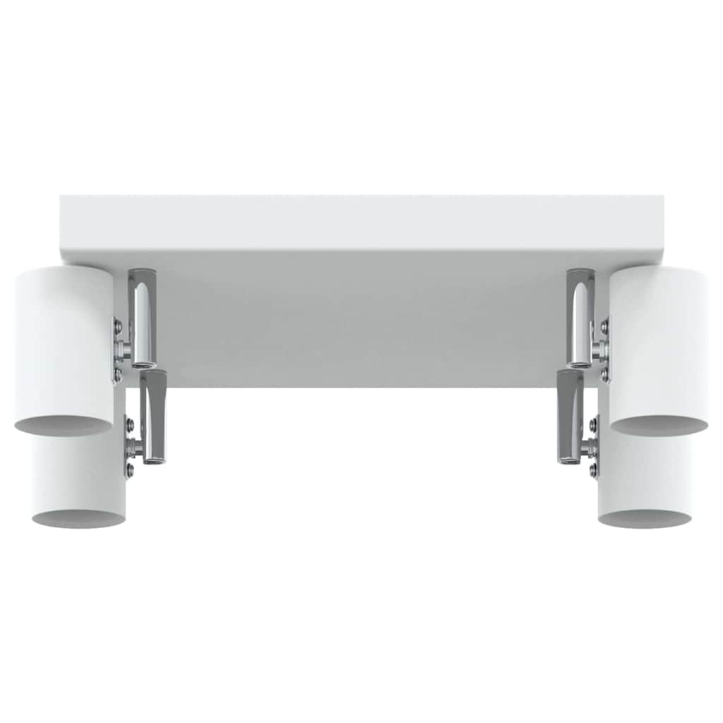 vidaXL Reflektor sufitowy Biały 26,5 x 26 x 11,5 cm Metal
