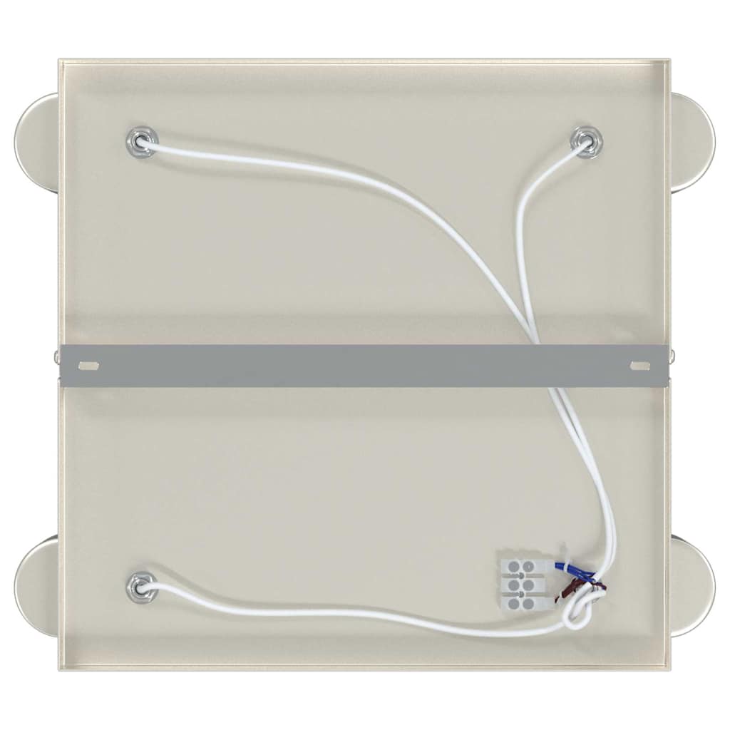 vidaXL Reflektor sufitowy Nikiel 26,5 x 26 x 11,5 cm Metal