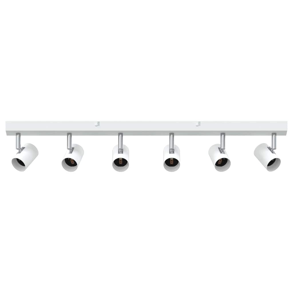 vidaXL Reflektor sufitowy Biały 73 x 6,5 x 11,5 cm Metal