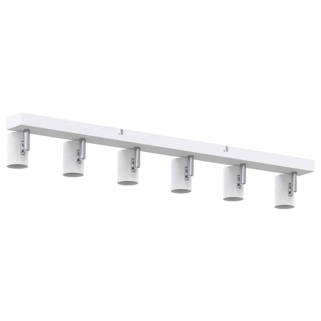 vidaXL Reflektor sufitowy Biały 73 x 6,5 x 11,5 cm Metal