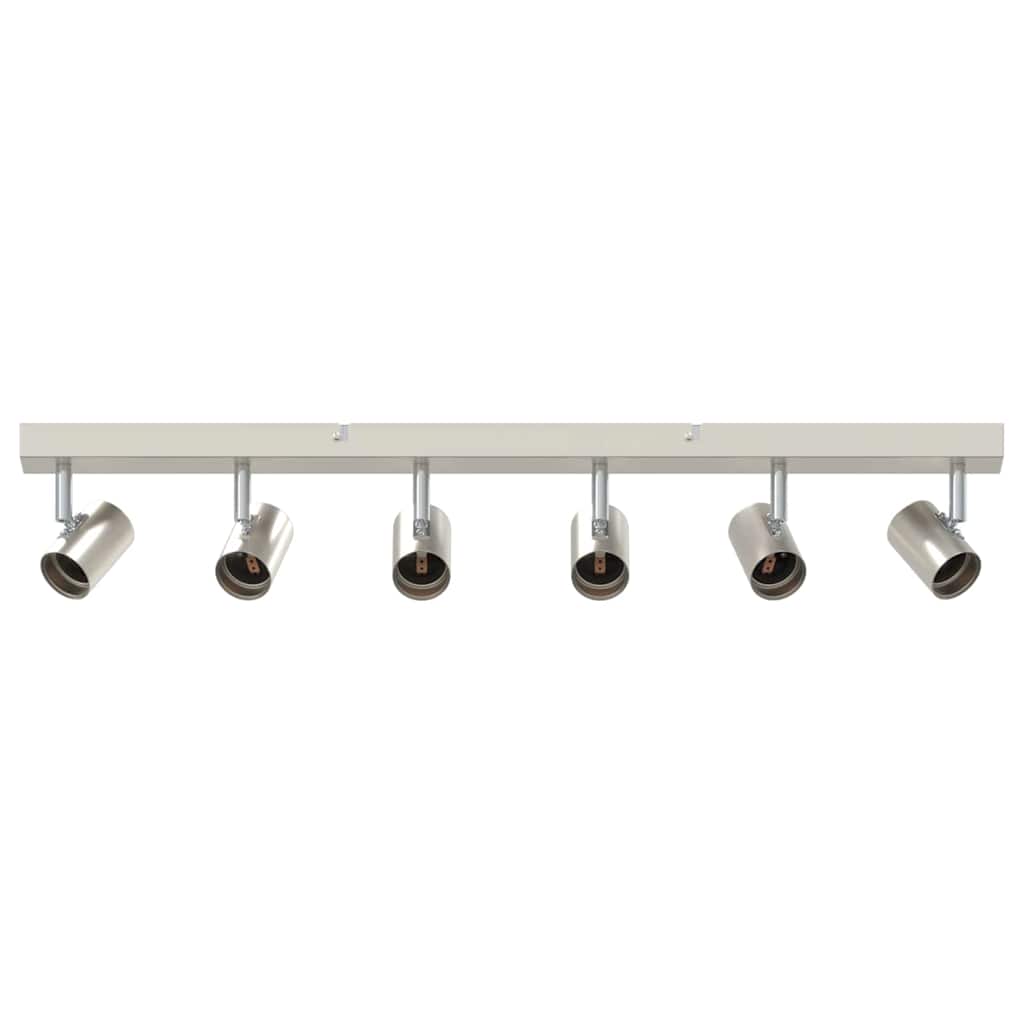 vidaXL Reflektor sufitowy Nikiel 73 x 6,5 x 11,5 cm Metal