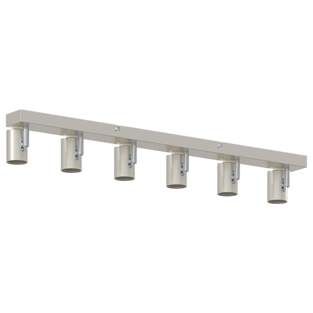 vidaXL Reflektor sufitowy Nikiel 73 x 6,5 x 11,5 cm Metal
