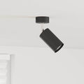 vidaXL Reflektor sufitowy Z reflektorami Czarny 6 x 6 x 16 cm Metal