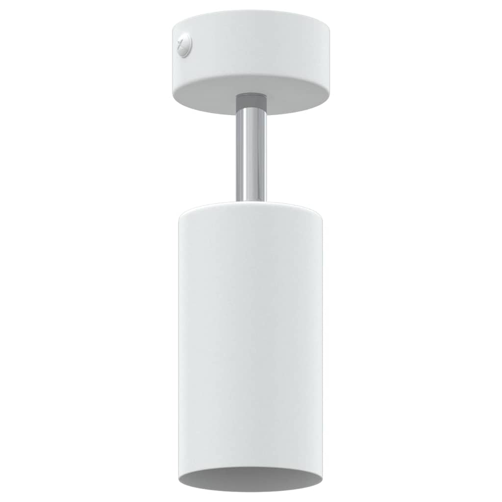 vidaXL Reflektor sufitowy Z reflektorami Biały 6 x 6 x 16 cm Metal