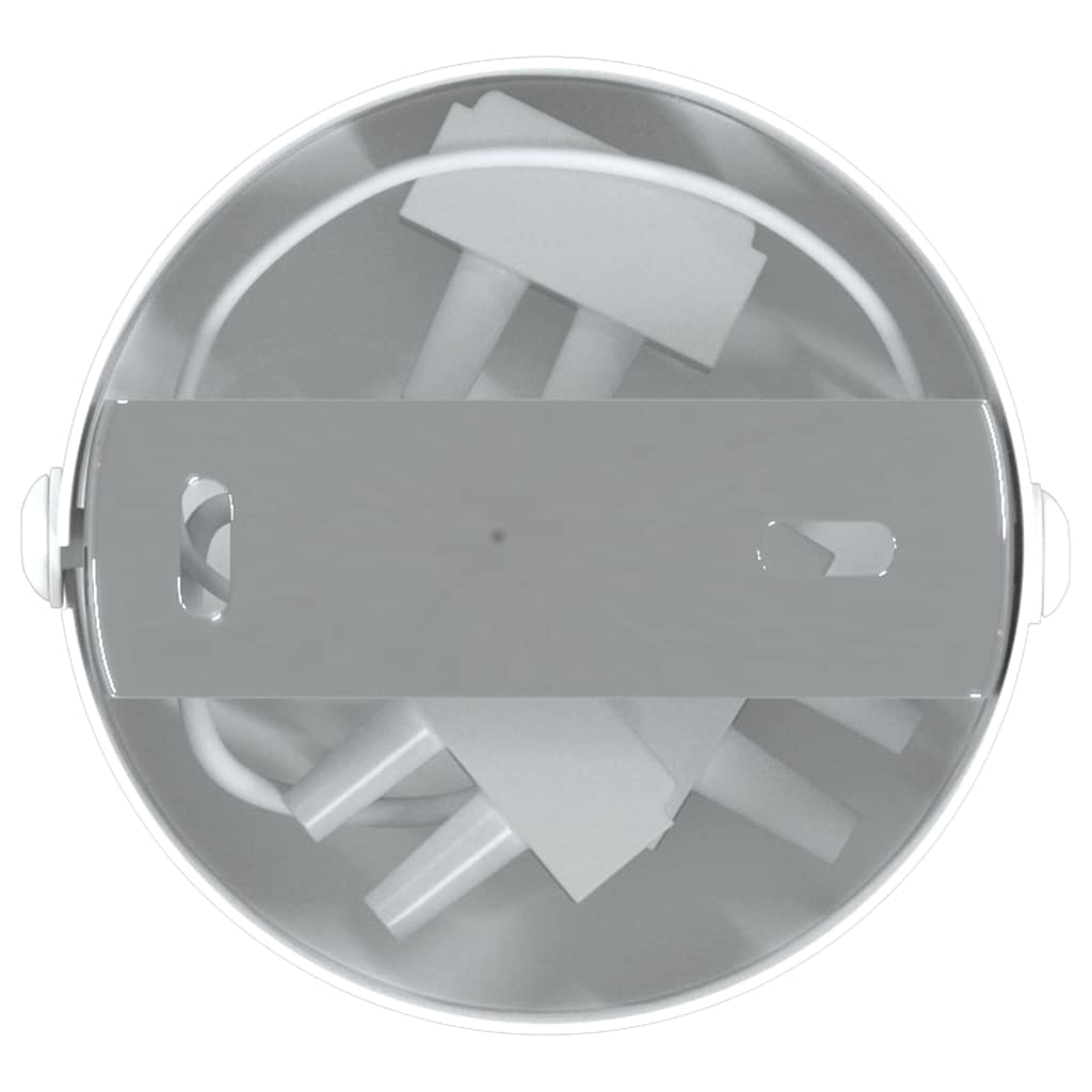 vidaXL Reflektor sufitowy Z reflektorami Biały 6 x 6 x 16 cm Metal