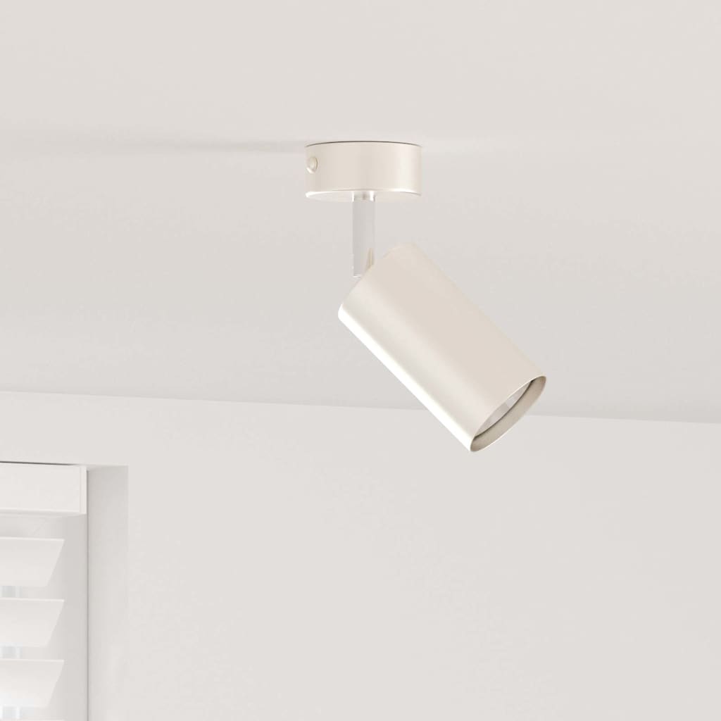 vidaXL Reflektor sufitowy Z reflektorami Nikiel 6 x 6 x 16 cm Metal