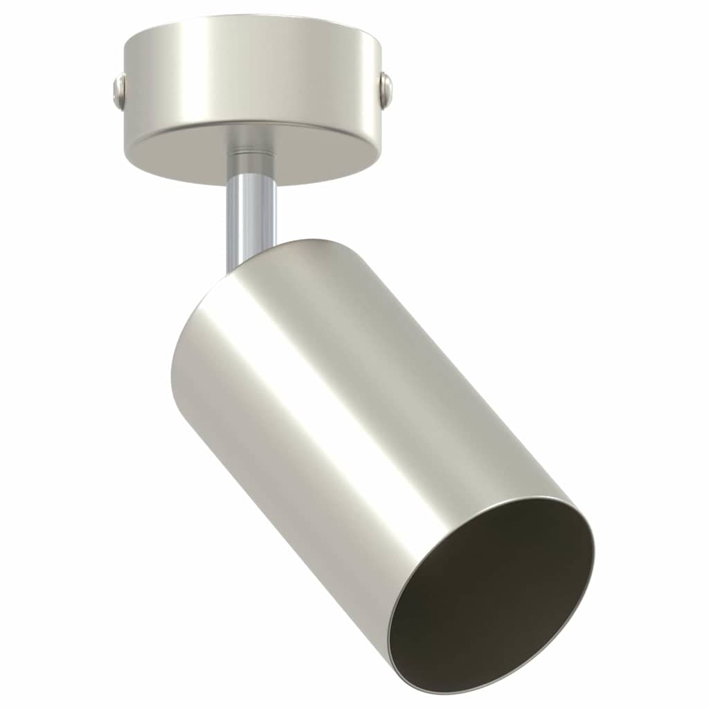 vidaXL Reflektor sufitowy Z reflektorami Nikiel 6 x 6 x 16 cm Metal