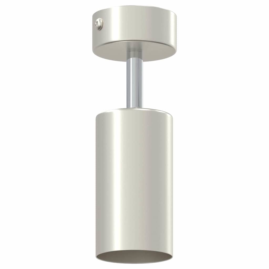 vidaXL Reflektor sufitowy Z reflektorami Nikiel 6 x 6 x 16 cm Metal