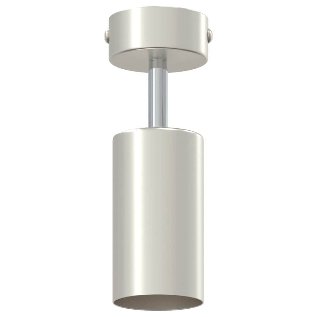 vidaXL Reflektor sufitowy Z reflektorami Nikiel 6 x 6 x 16 cm Metal