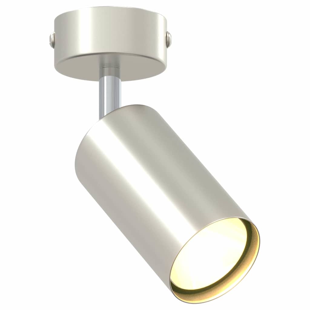 vidaXL Reflektor sufitowy Z reflektorami Nikiel 6 x 6 x 16 cm Metal