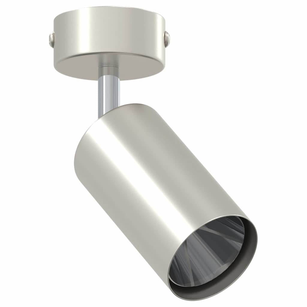 vidaXL Reflektor sufitowy Z reflektorami Nikiel 6 x 6 x 16 cm Metal