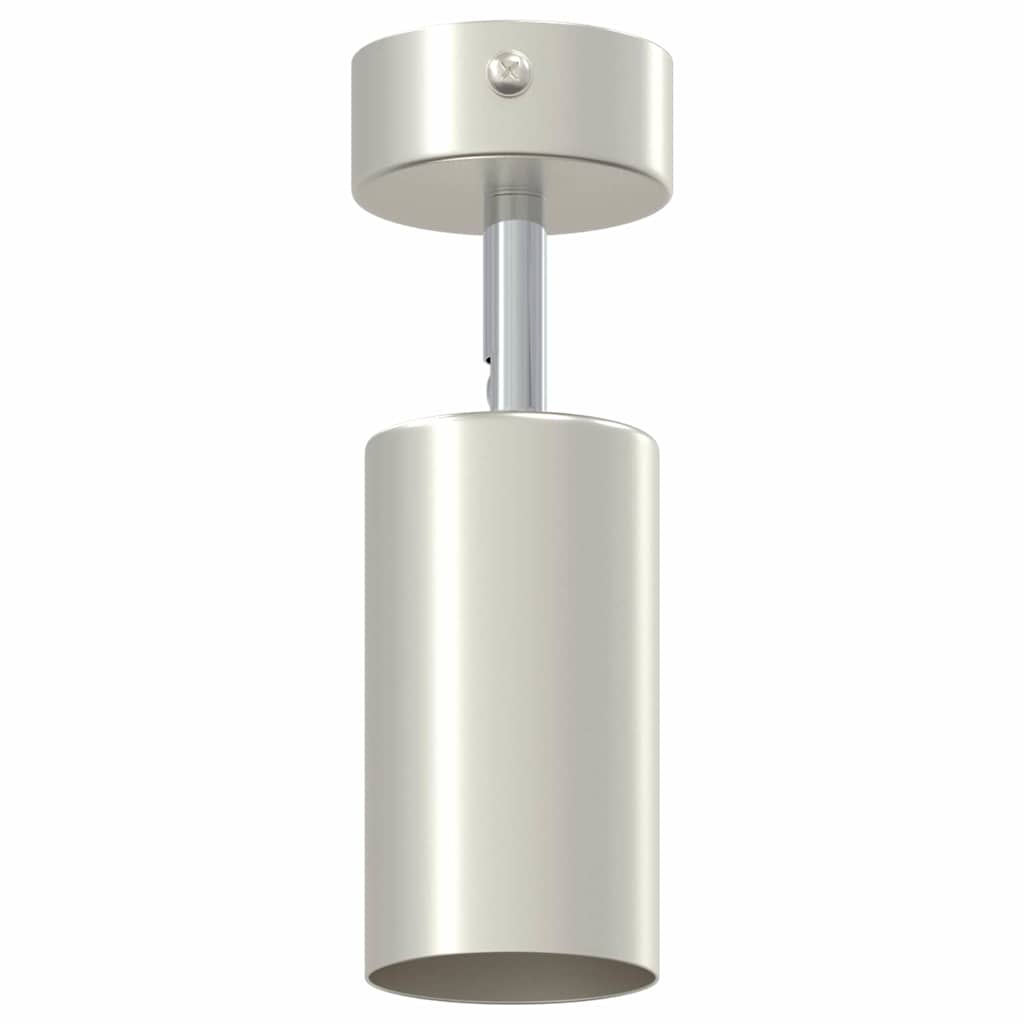 vidaXL Reflektor sufitowy Z reflektorami Nikiel 6 x 6 x 16 cm Metal