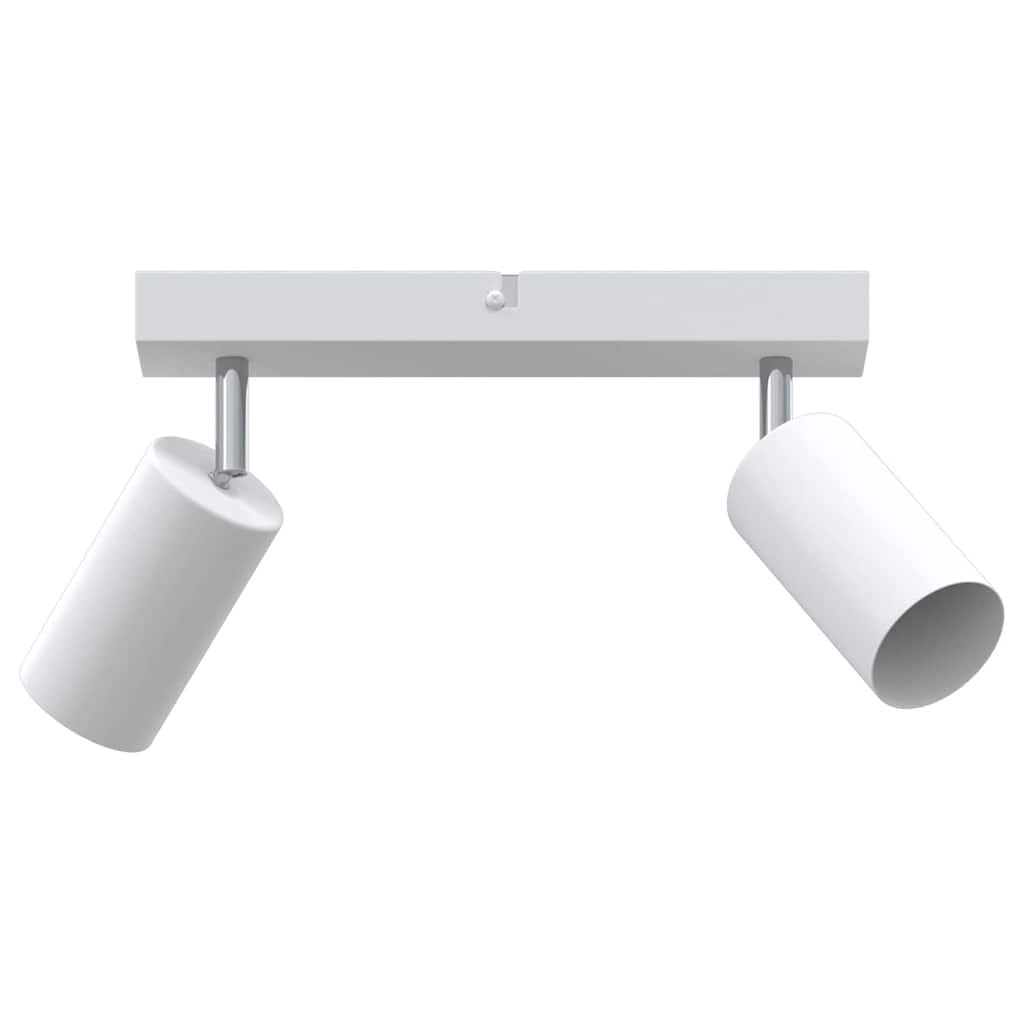 vidaXL Reflektor sufitowy Z reflektorami Biały 26 x 6 x 16 cm Metal