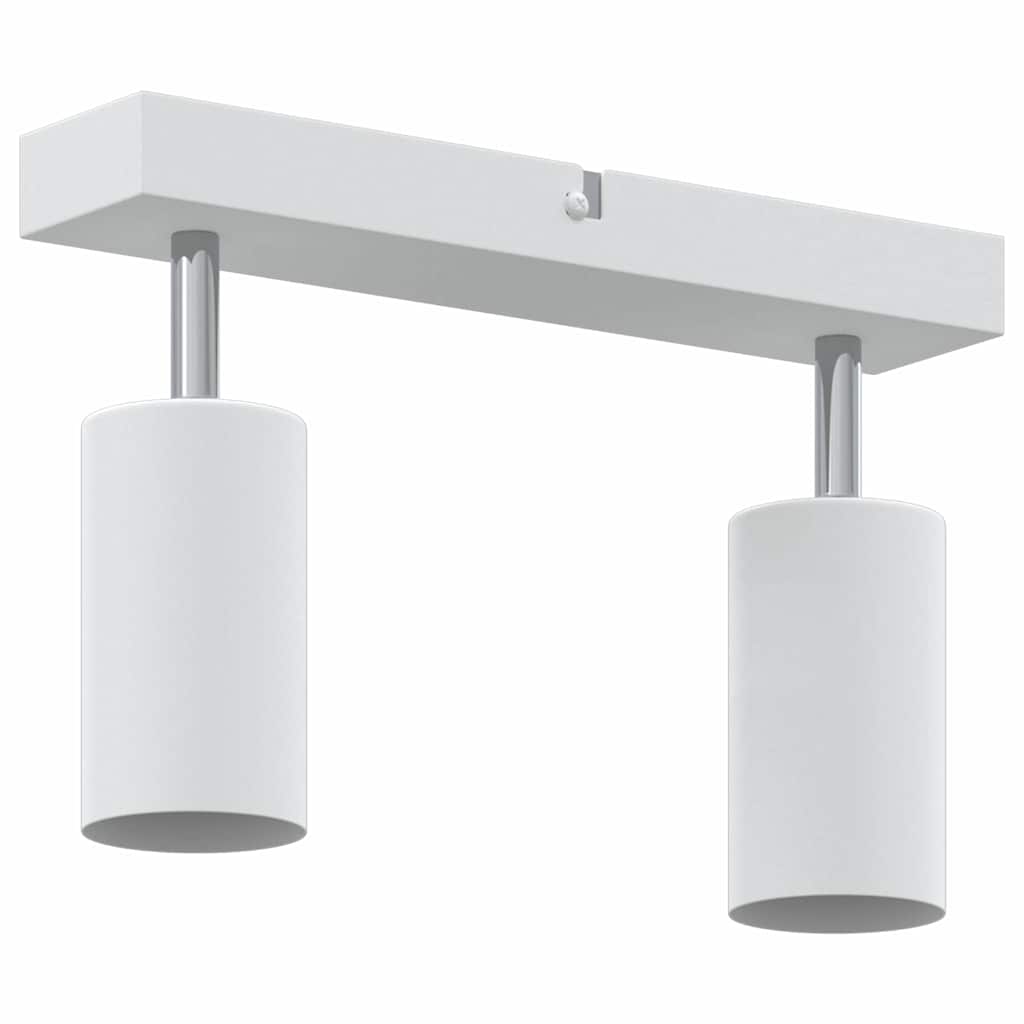vidaXL Reflektor sufitowy Z reflektorami Biały 26 x 6 x 16 cm Metal