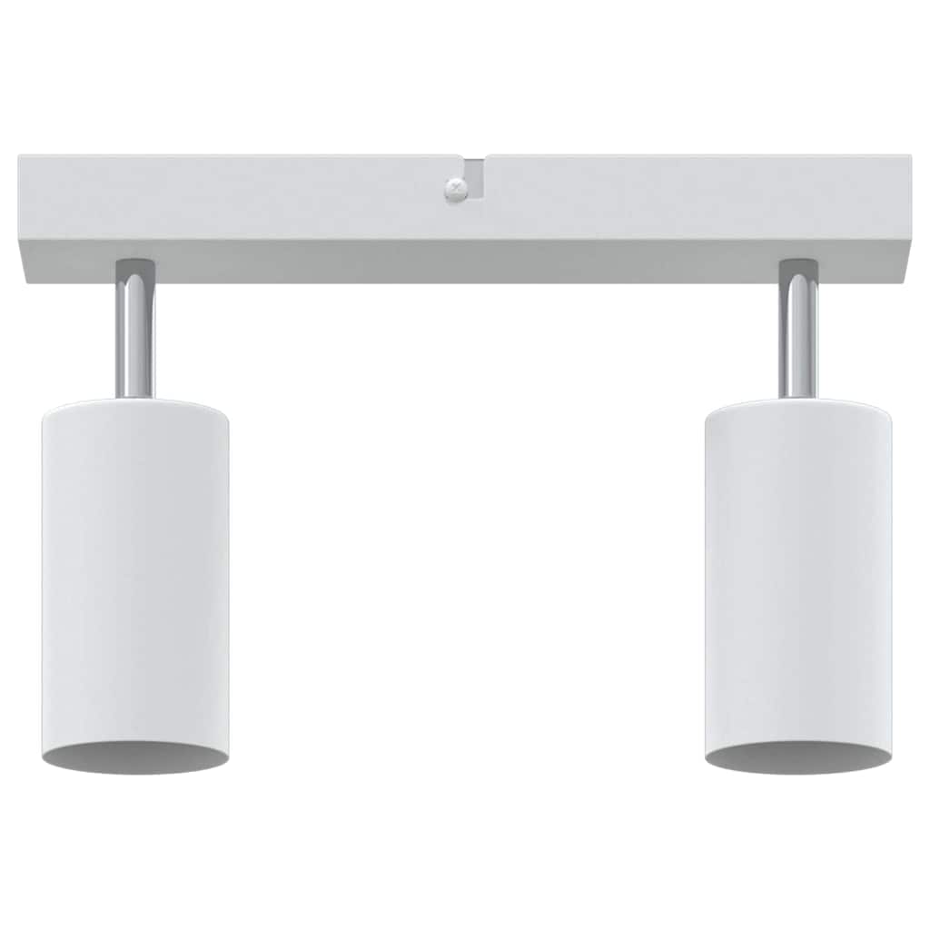 vidaXL Reflektor sufitowy Z reflektorami Biały 26 x 6 x 16 cm Metal