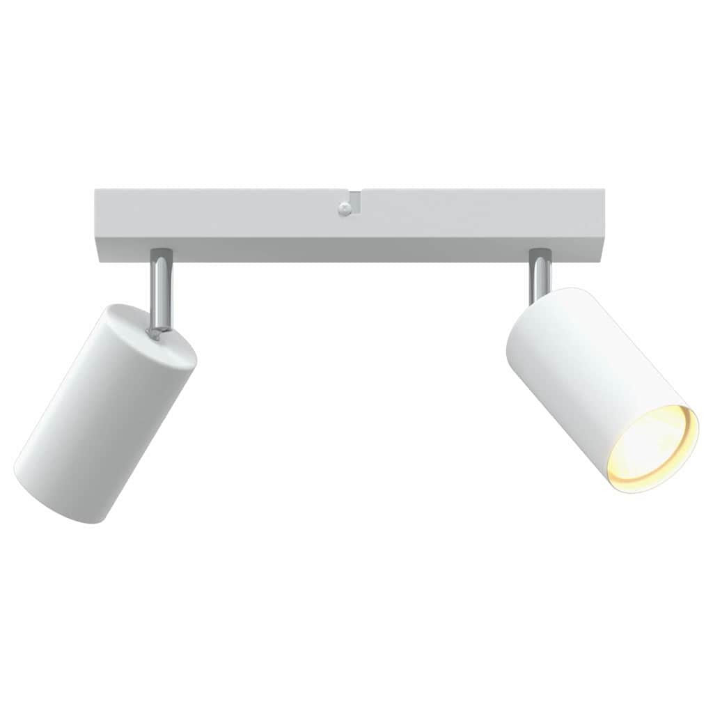 vidaXL Reflektor sufitowy Z reflektorami Biały 26 x 6 x 16 cm Metal