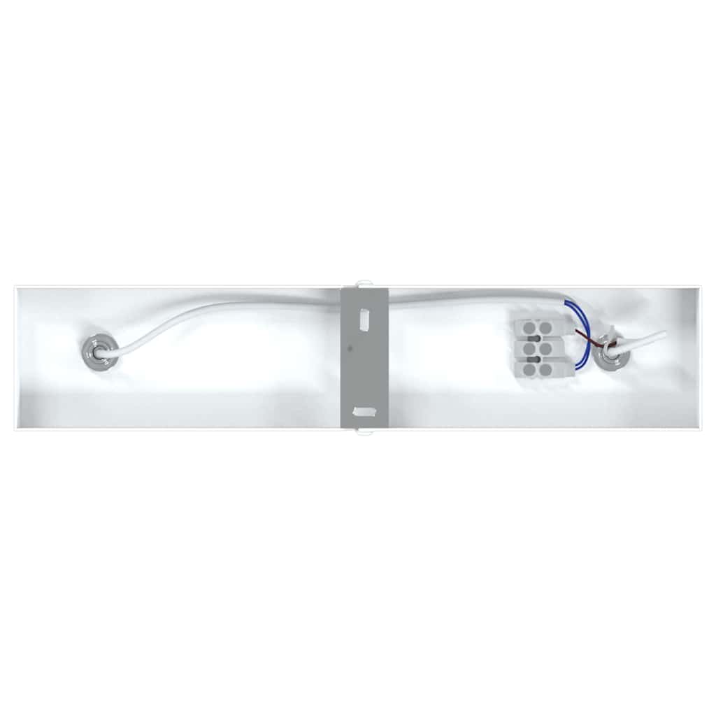 vidaXL Reflektor sufitowy Z reflektorami Biały 26 x 6 x 16 cm Metal