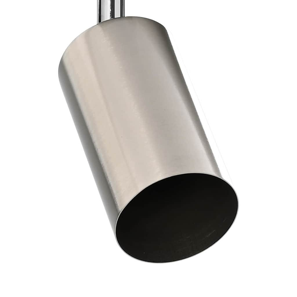 vidaXL Reflektor sufitowy Z reflektorami Nikiel 26 x 6 x 16 cm Metal