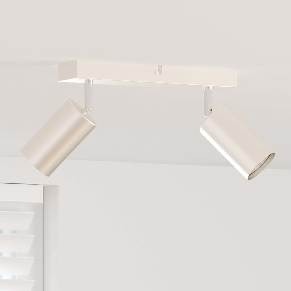 vidaXL Reflektor sufitowy Z reflektorami Nikiel 26 x 6 x 16 cm Metal
