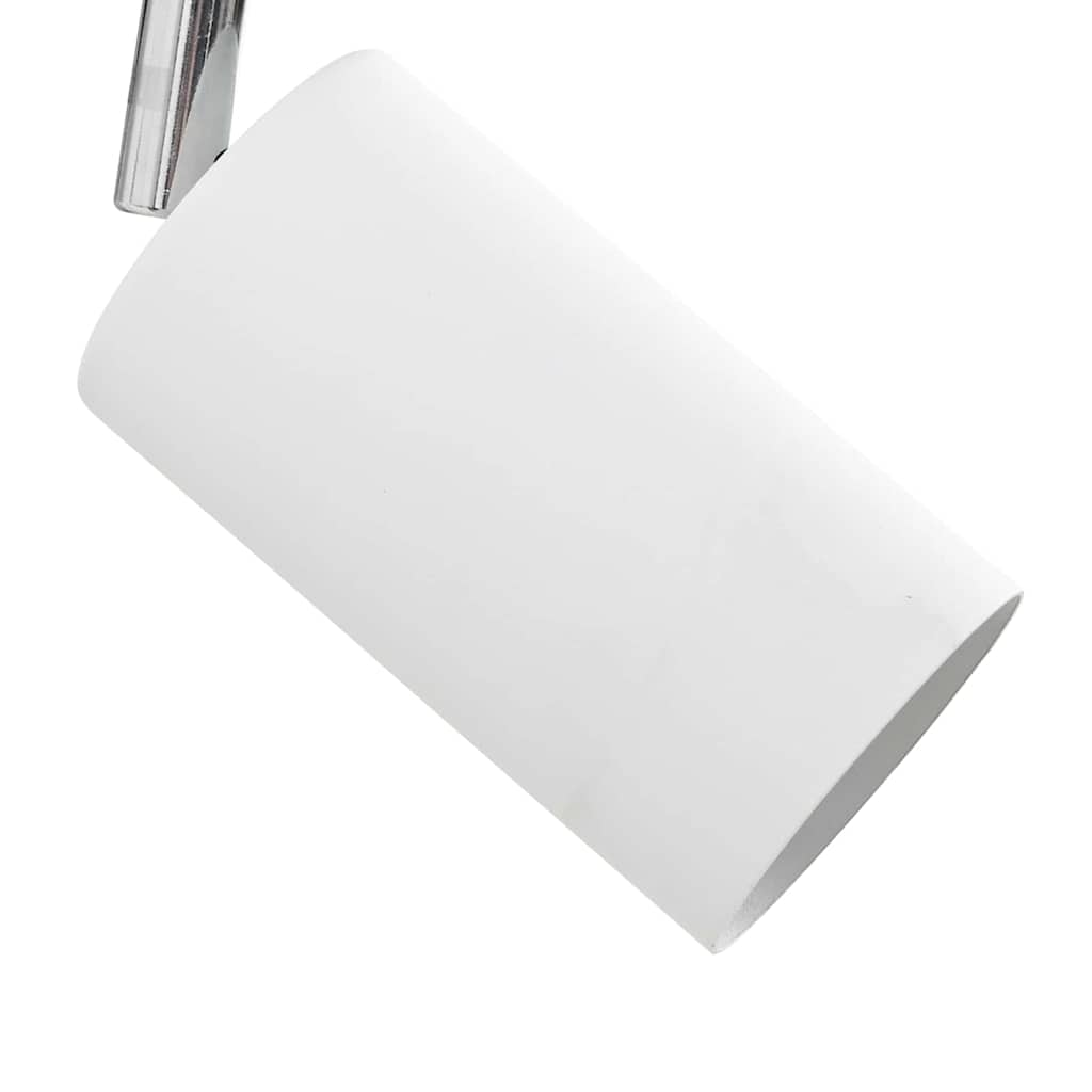 vidaXL Reflektor sufitowy Z reflektorami Biały 38 x 6 x 16 cm Metal
