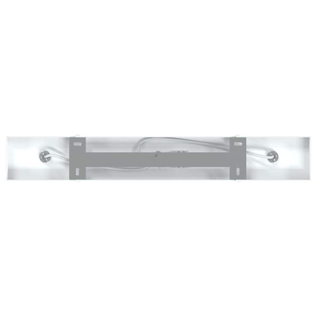 vidaXL Reflektor sufitowy Z reflektorami Biały 38 x 6 x 16 cm Metal