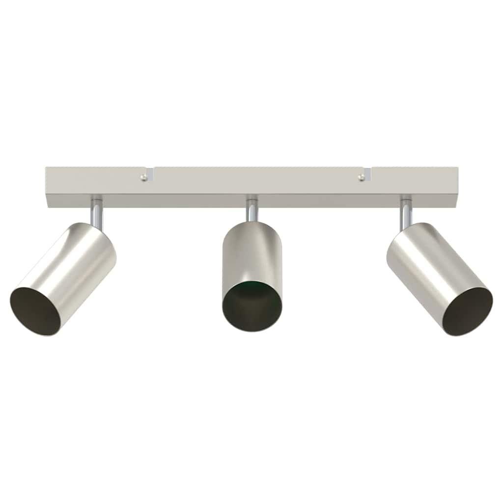 vidaXL Reflektor sufitowy Z reflektorami Nikiel 38 x 6 x 16 cm Metal