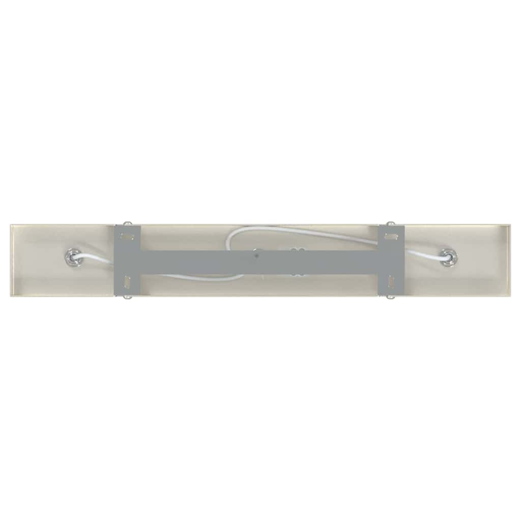 vidaXL Reflektor sufitowy Z reflektorami Nikiel 38 x 6 x 16 cm Metal