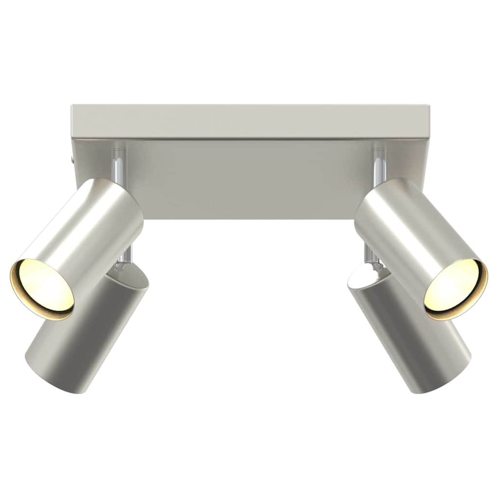 vidaXL Reflektor sufitowy Z reflektorami Nikiel 26 x 26 x 16 cm Metal