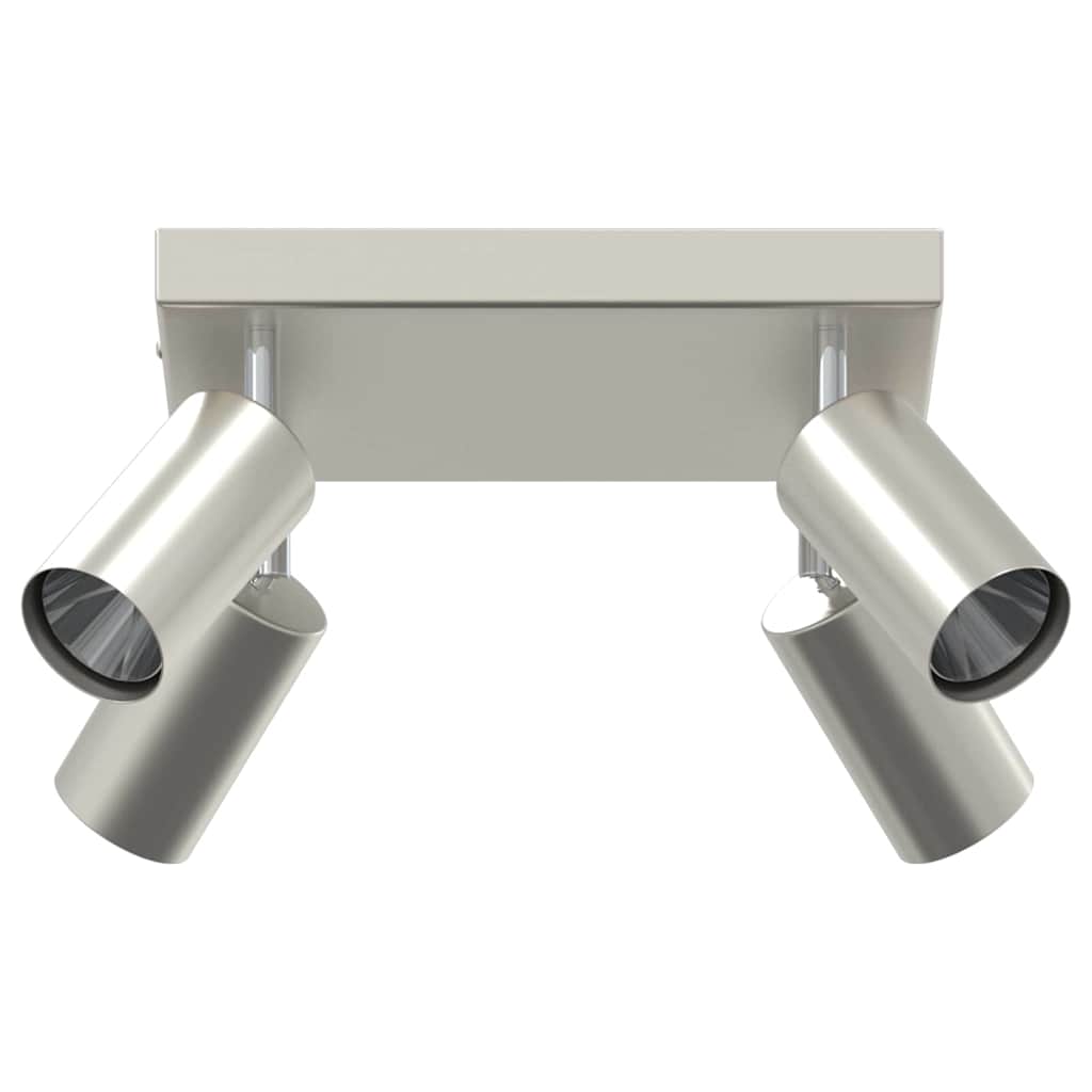 vidaXL Reflektor sufitowy Z reflektorami Nikiel 26 x 26 x 16 cm Metal