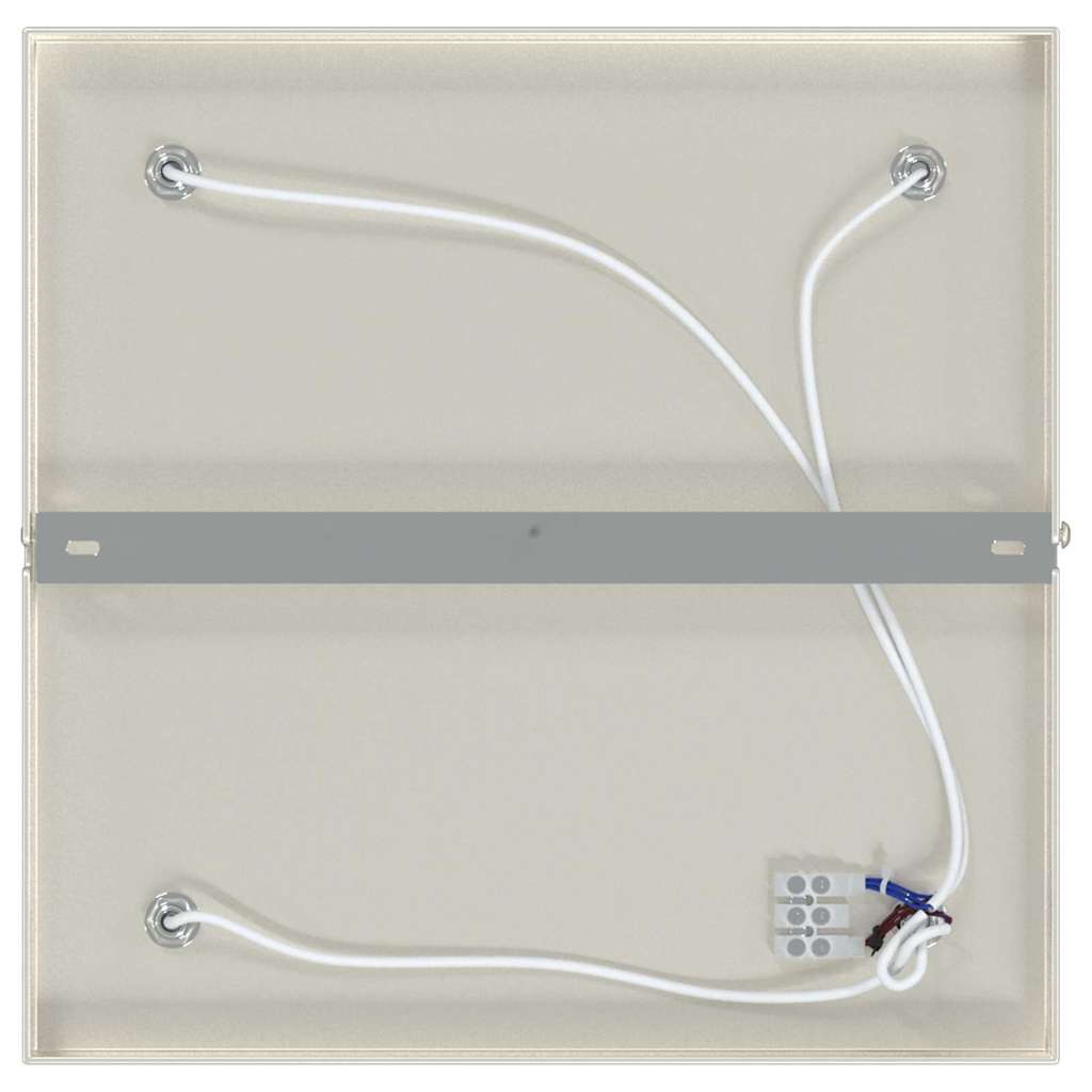 vidaXL Reflektor sufitowy Z reflektorami Nikiel 26 x 26 x 16 cm Metal